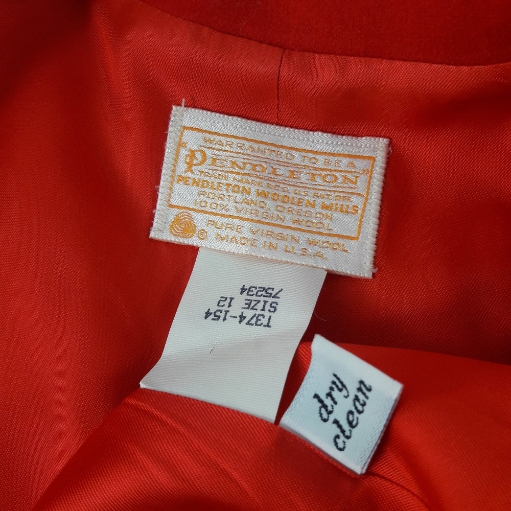 Vintage Pendleton 2 Button Blazer - image 3